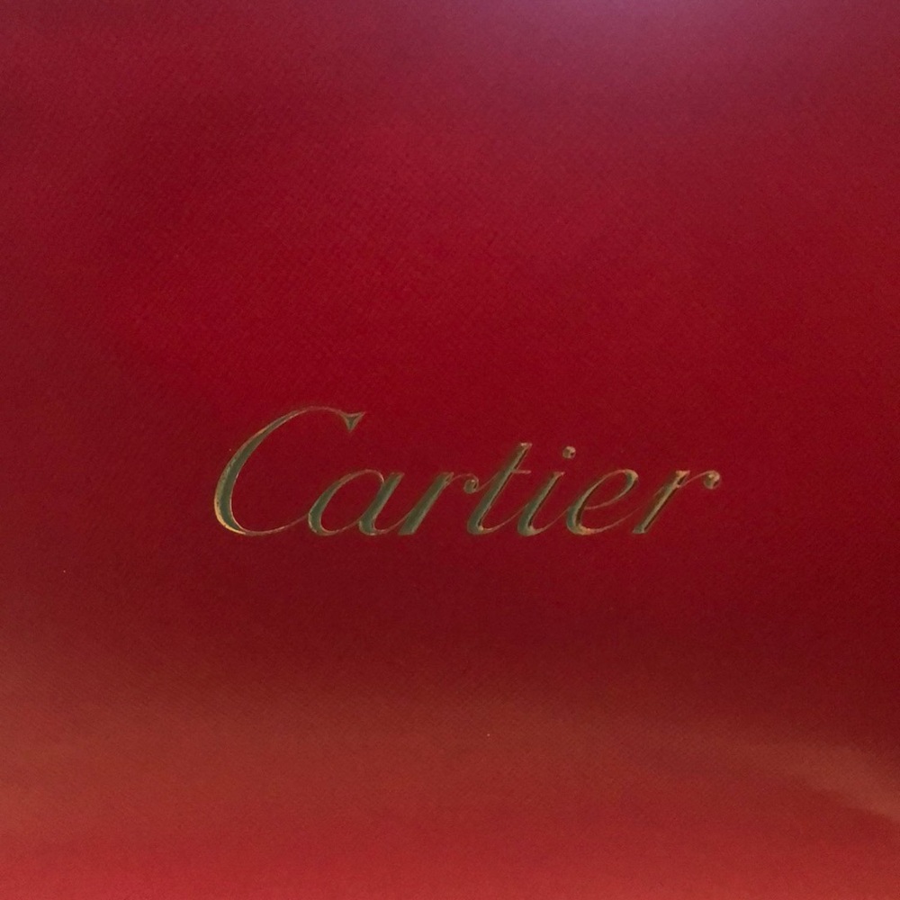 Beautiful Cartier gift bag